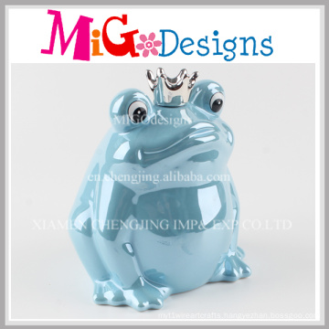 Lovely Animal Design Ceramic Coin Box with Hand-Make